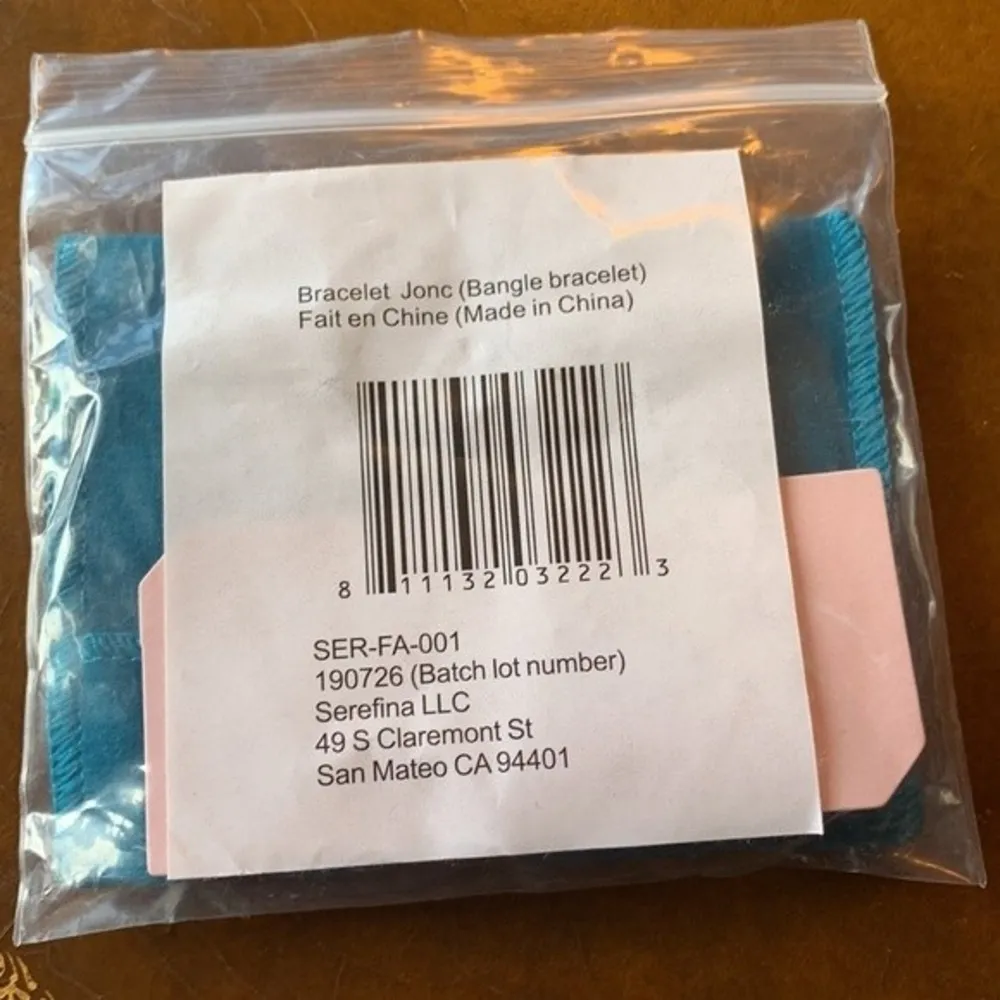 Serefina gold crystal bangle/cuff bracelet - Image 7