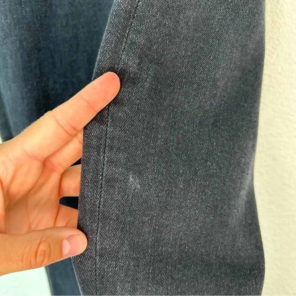 Mother The Hustler Ankle Fray jeans Encounters At Night 25 Black - Image 8