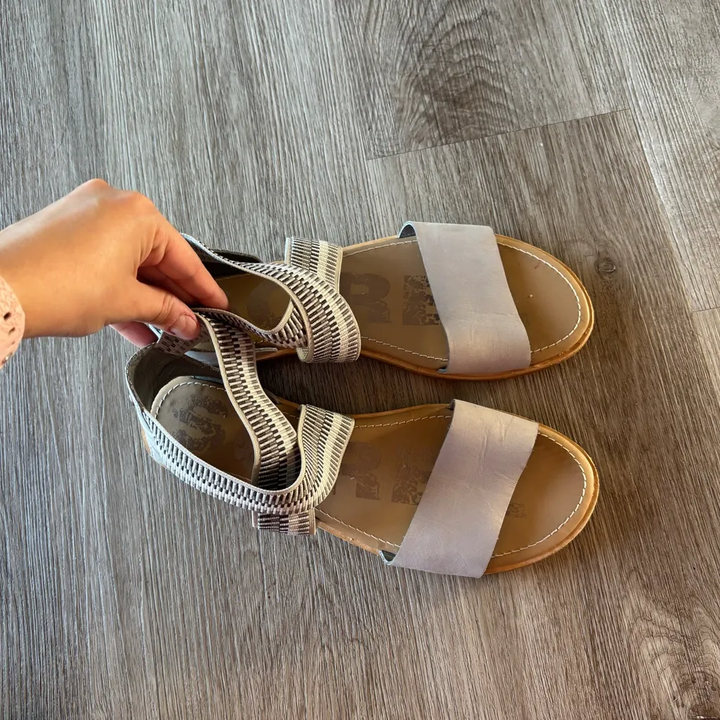 Sorel Dove Grey Ella sandal - Image 4