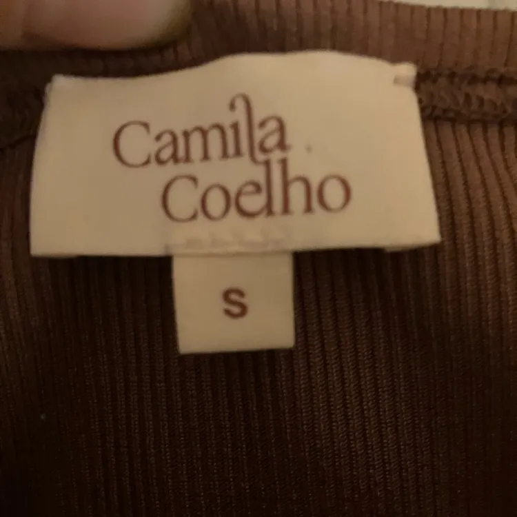 Camila Coehlo Shaelle Brick Mauve Bodysuit - Image 3