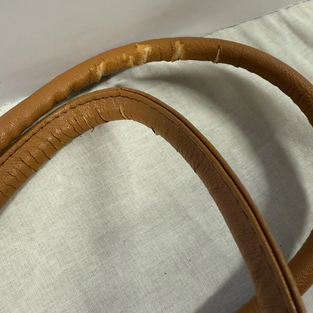 Lily bloom  Multicolor Baby Bag with Tan Straps - Image 8