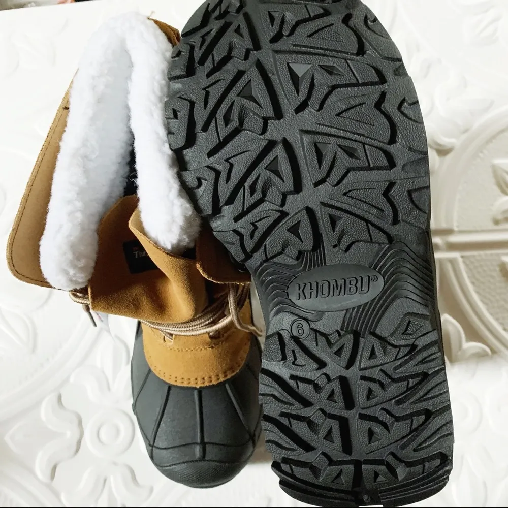 Thermolite Ladies Snow-boots Tan Severe Winter NEW Women’s Size 6 - Image 4