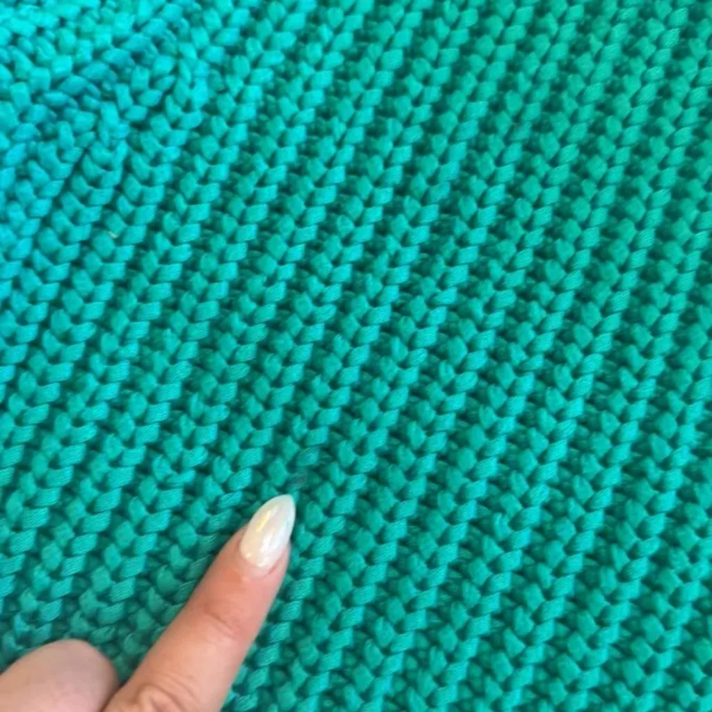 J. Crew ribbed cotton Johnny collar sweater polo emerald forest size xs - Image 7