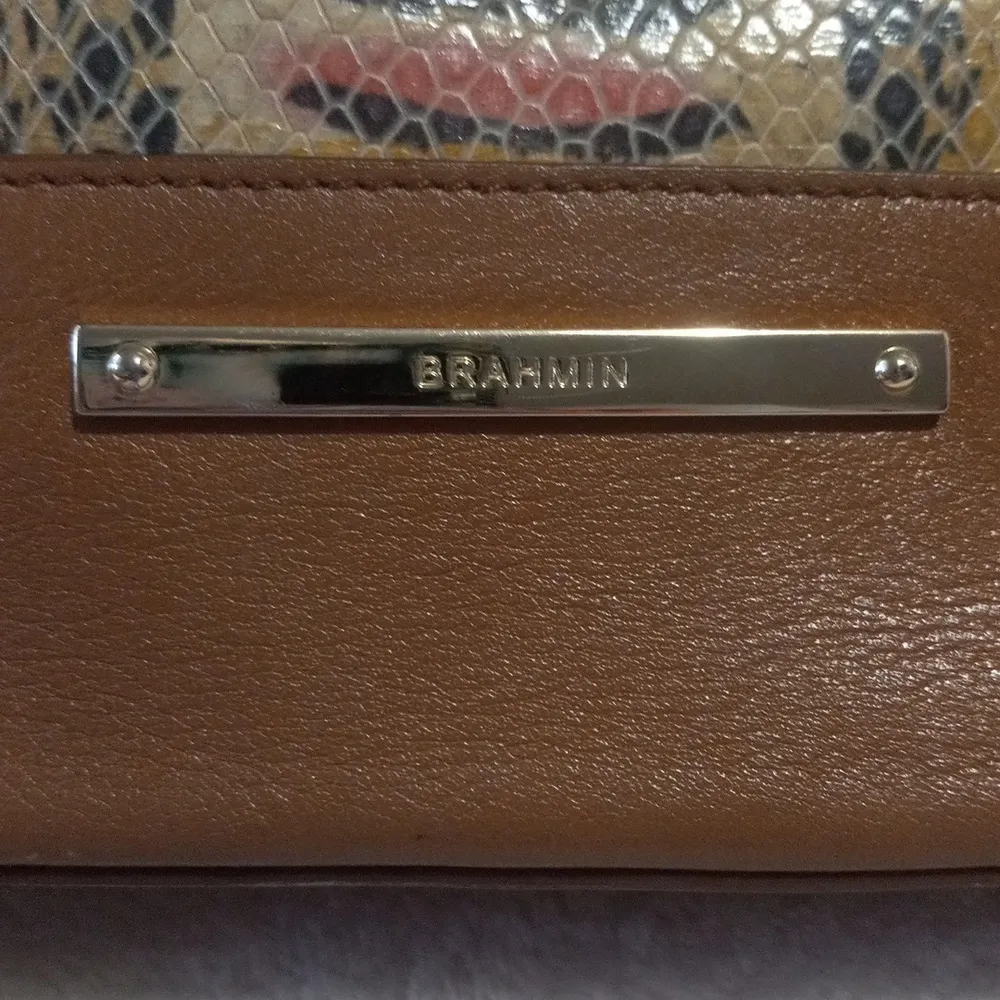 Brahmin Melbourne Collection Mini Duxbury Crossbody Bag in Yellow Canyon - Image 5