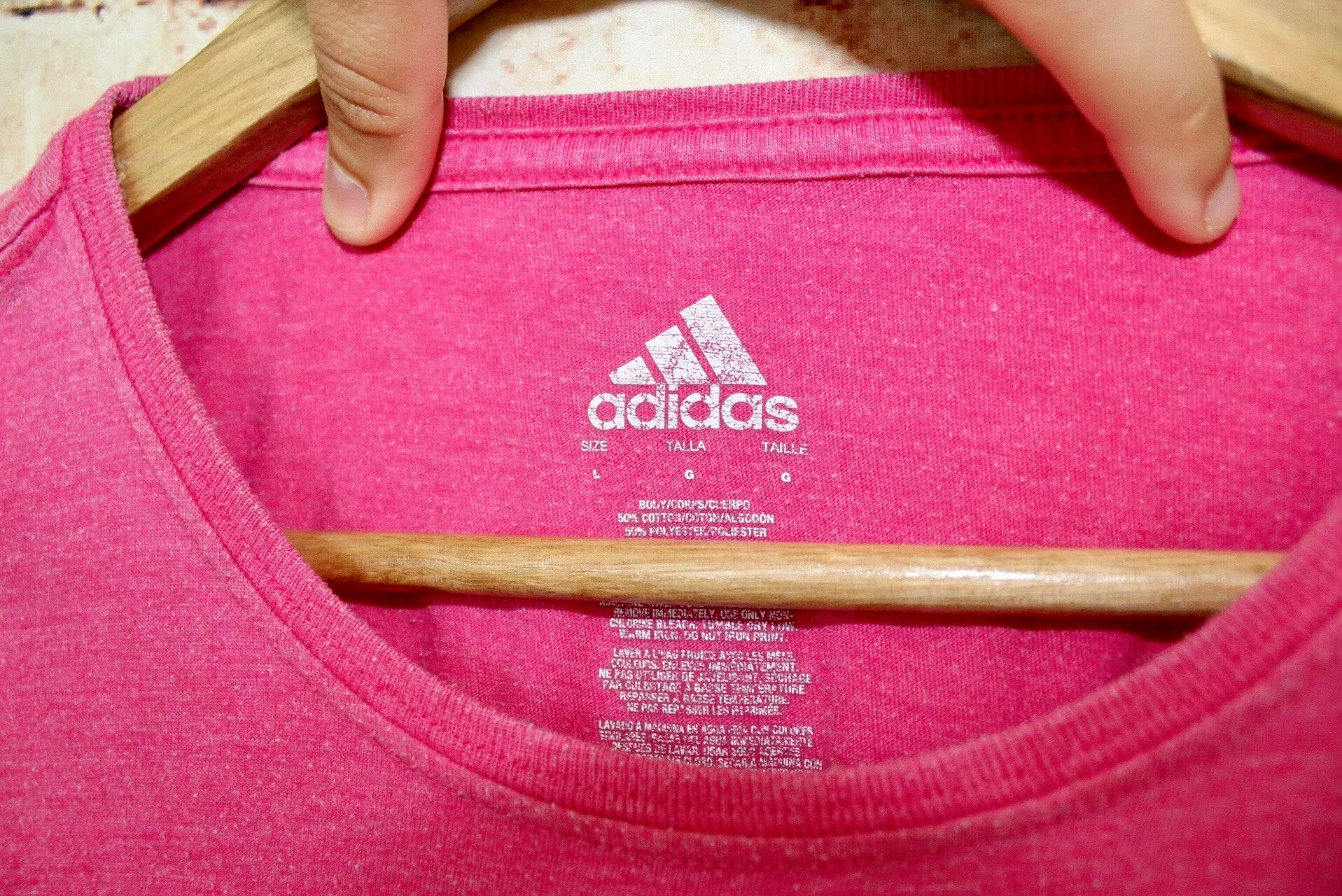 | Pink Jersey Logo Tee shirt - Image 6