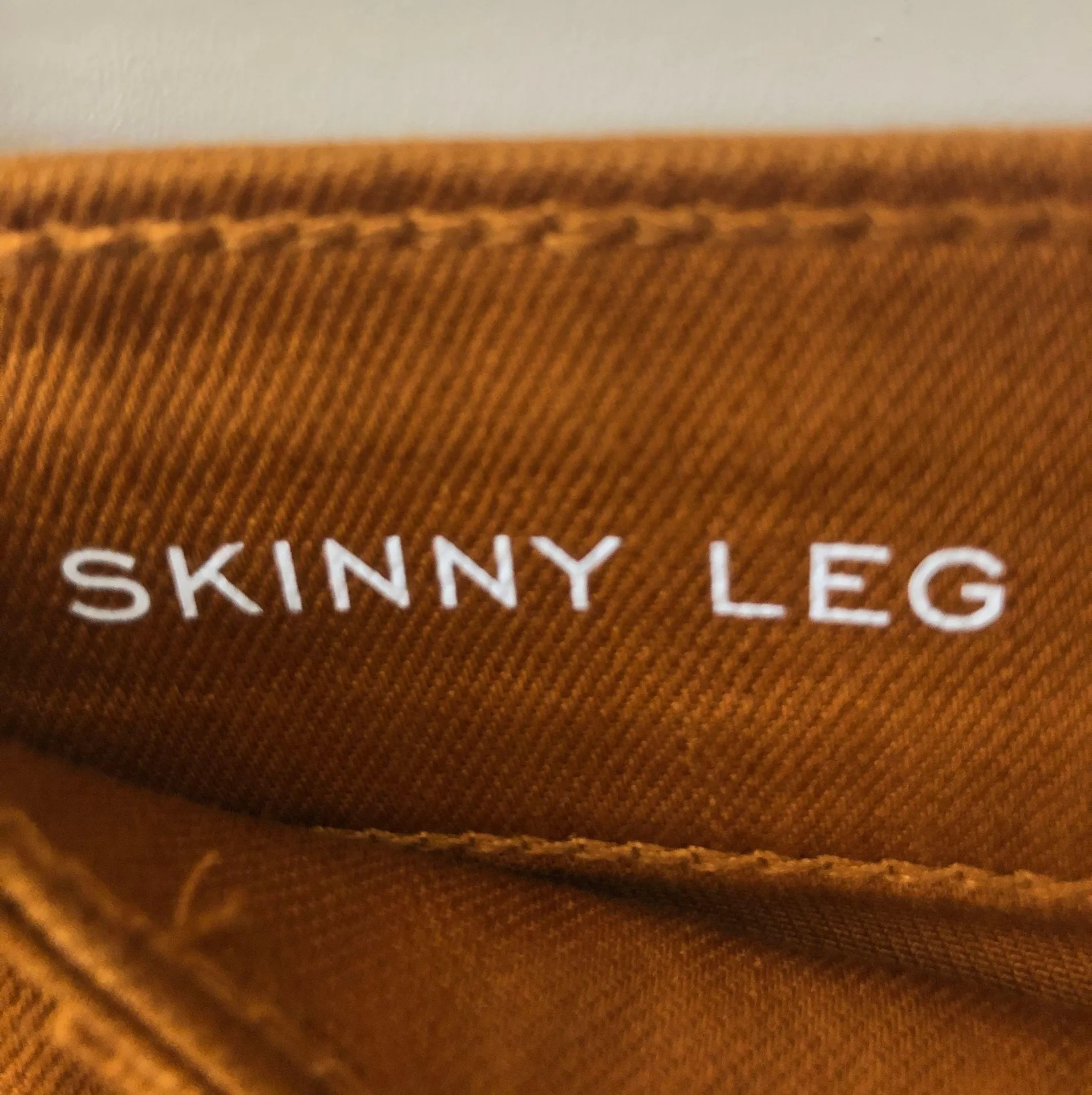 High Rise Mustard Jeans - Image 3