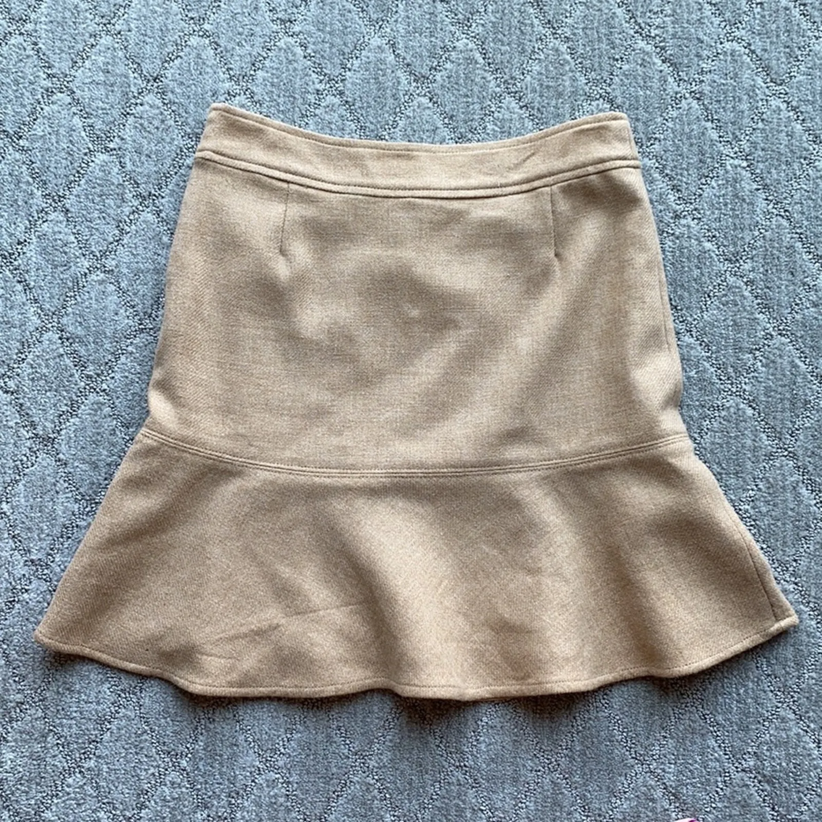 GAP vintage wool skirt academia back to school office work court fall size 1 - Image 5