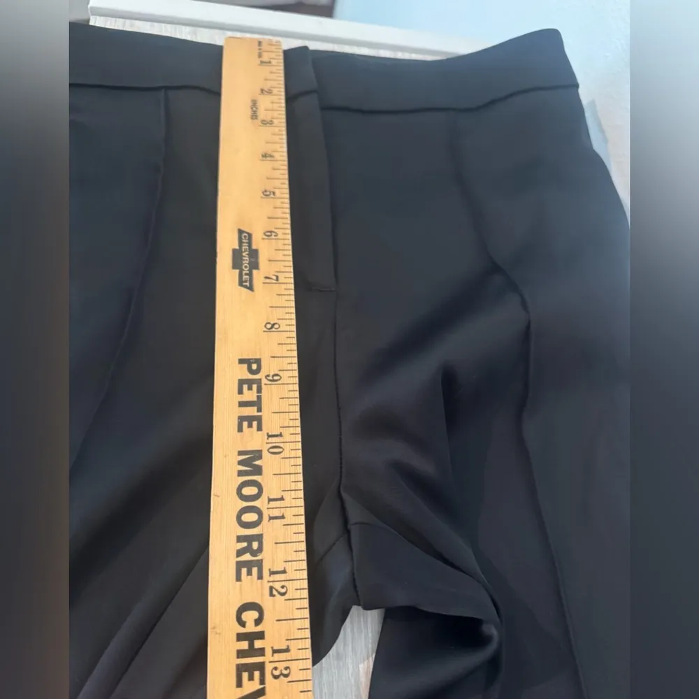 Veronica Beard ankle stretch-satin slim-leg pants Dressy Evening Size 4 - Image 4