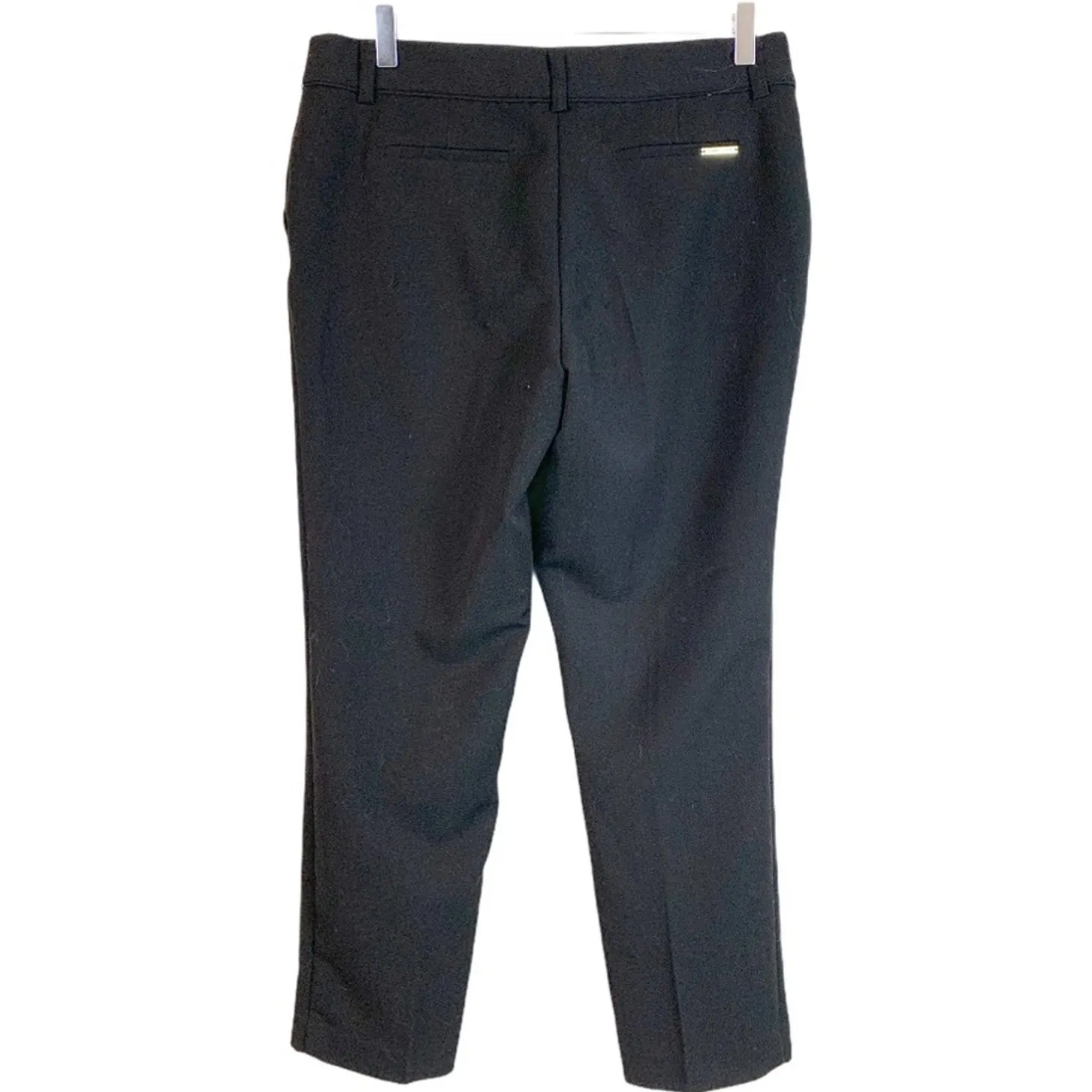 Anne Klein Women's Black Classic Dressy Slim Fit Ankle Pants Size 6P Petite - Image 2