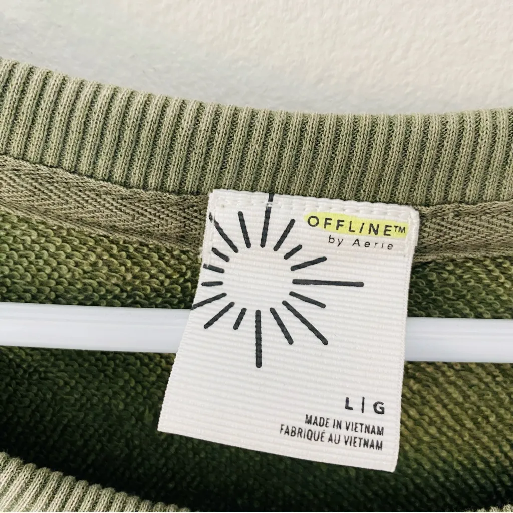 AERIE OFFLINE Weekend Fleece Cutout Dress - Image 4