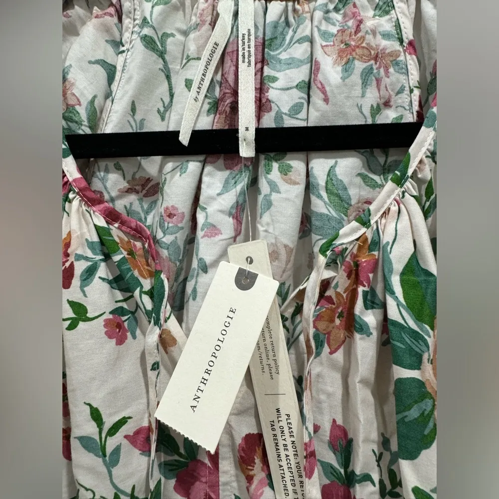 Anthropologie  The Somerset Maxi Dress: Puff-Sleeve Edition Size M NWT - Image 4