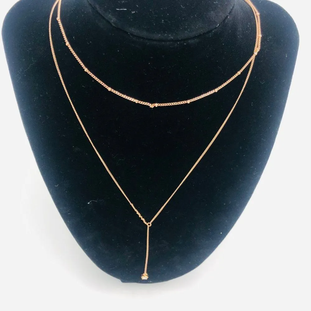 Brand New Park Place Rose Gold‎ Layered Necklace For Women - Image 2