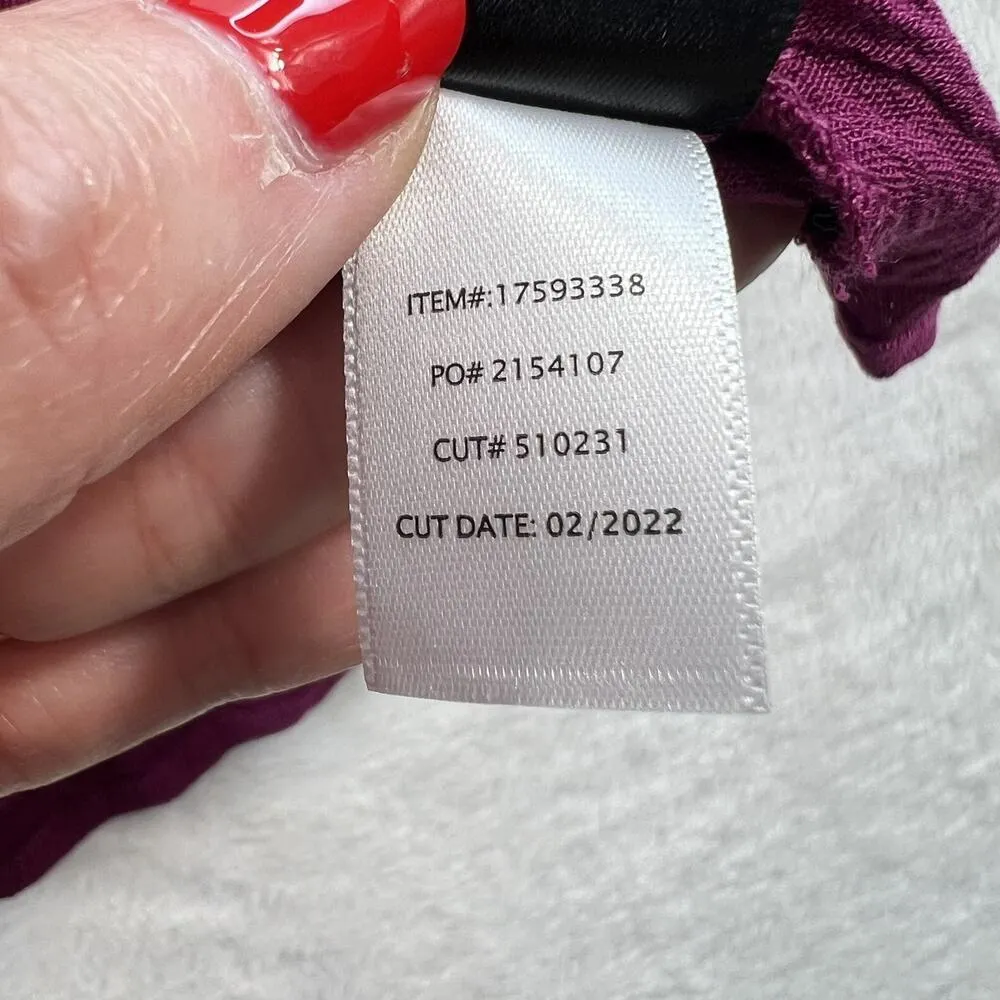 Torrid Plus 2X Top Knit Crinkle Gauze Off The Shoulder Smocked Bodice Blouse - Image 10