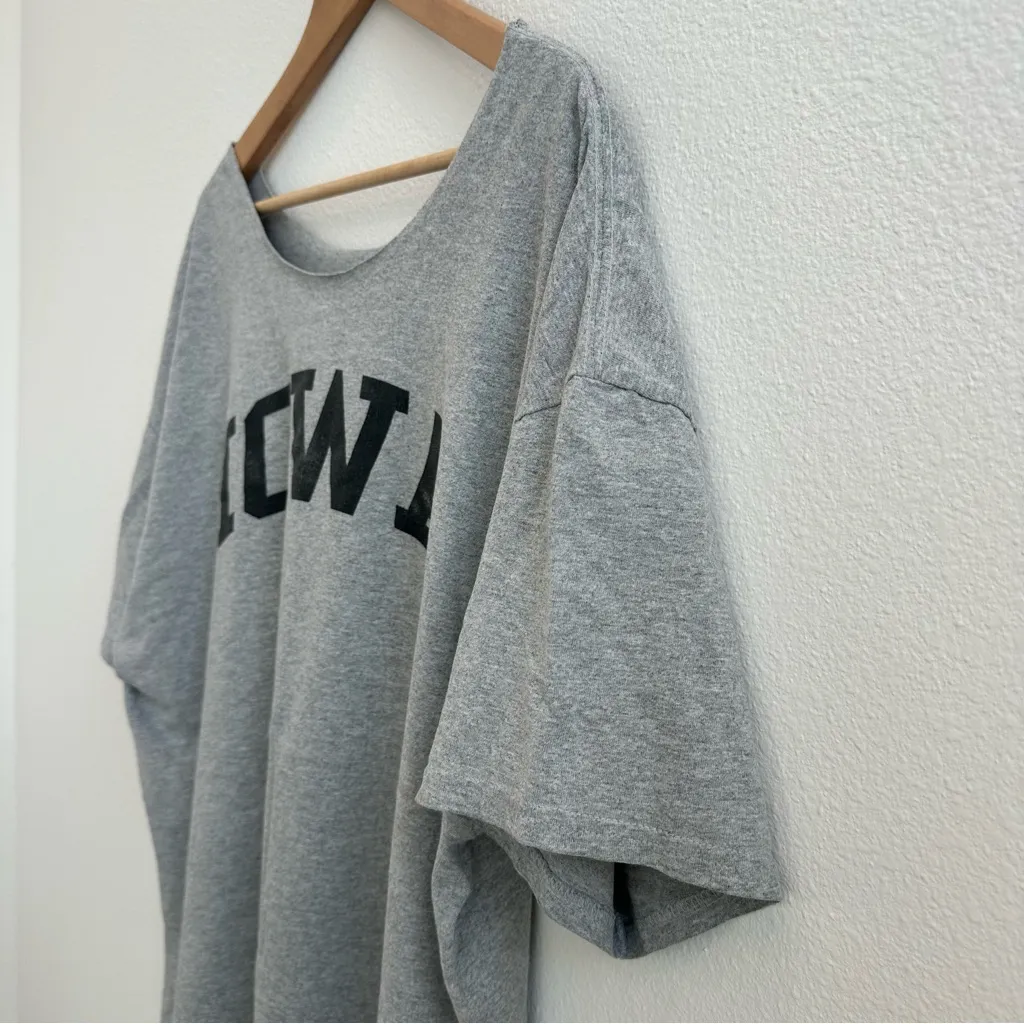 IOWA Gray off the shoulder T - Image 6