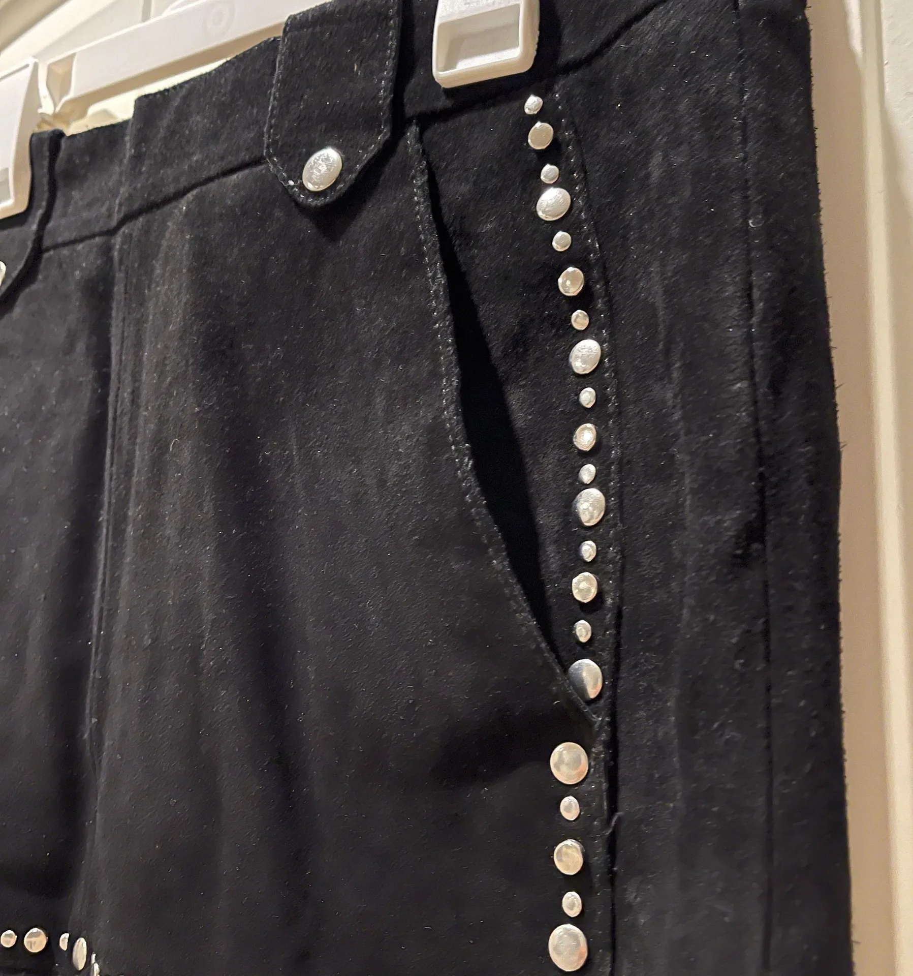 Maje leather mini skirt NWT - Image 3