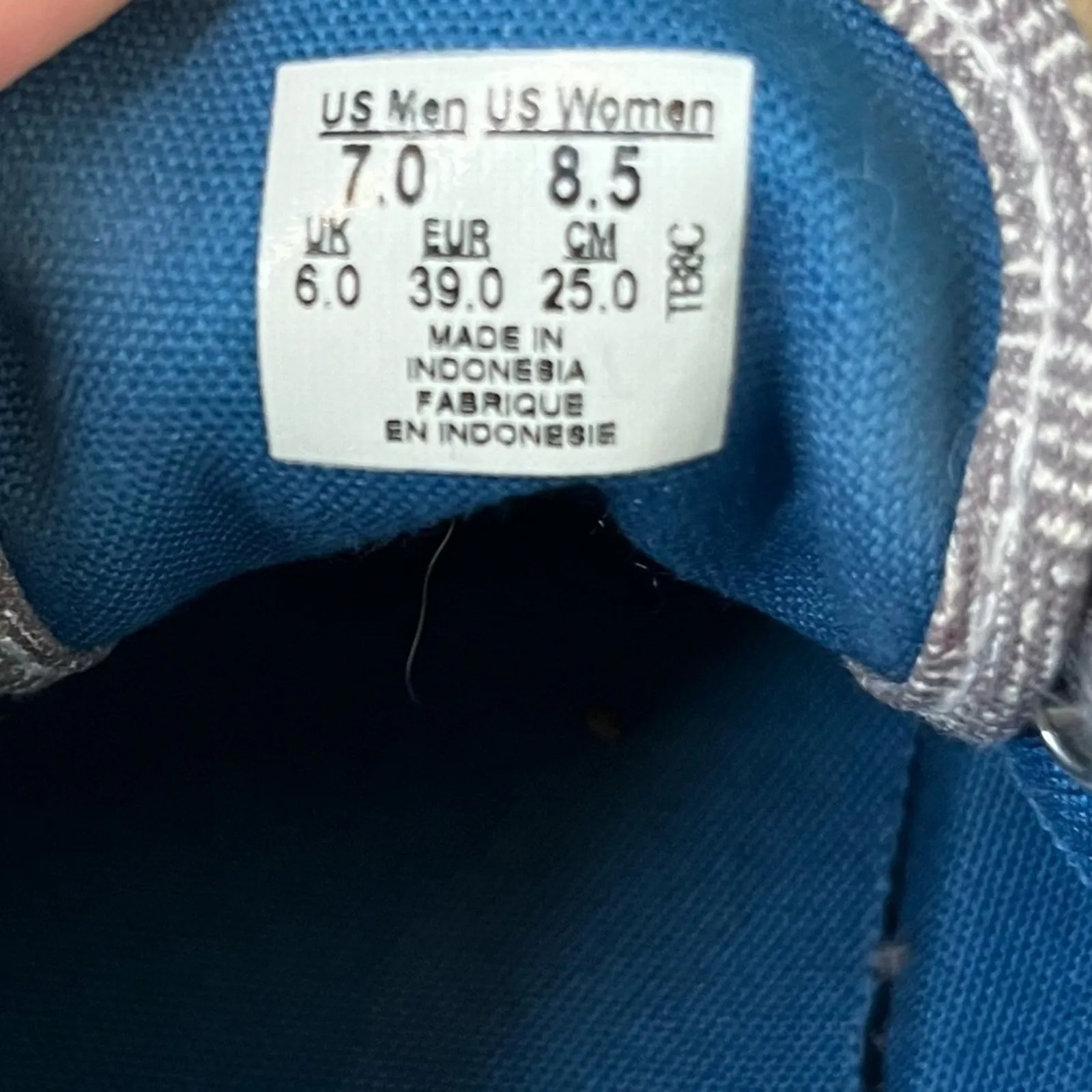 Vans Classic Old Skool Low Cut Lace Up Sneakers Herringbone Gray M 7/ W 8.5 - Image 10