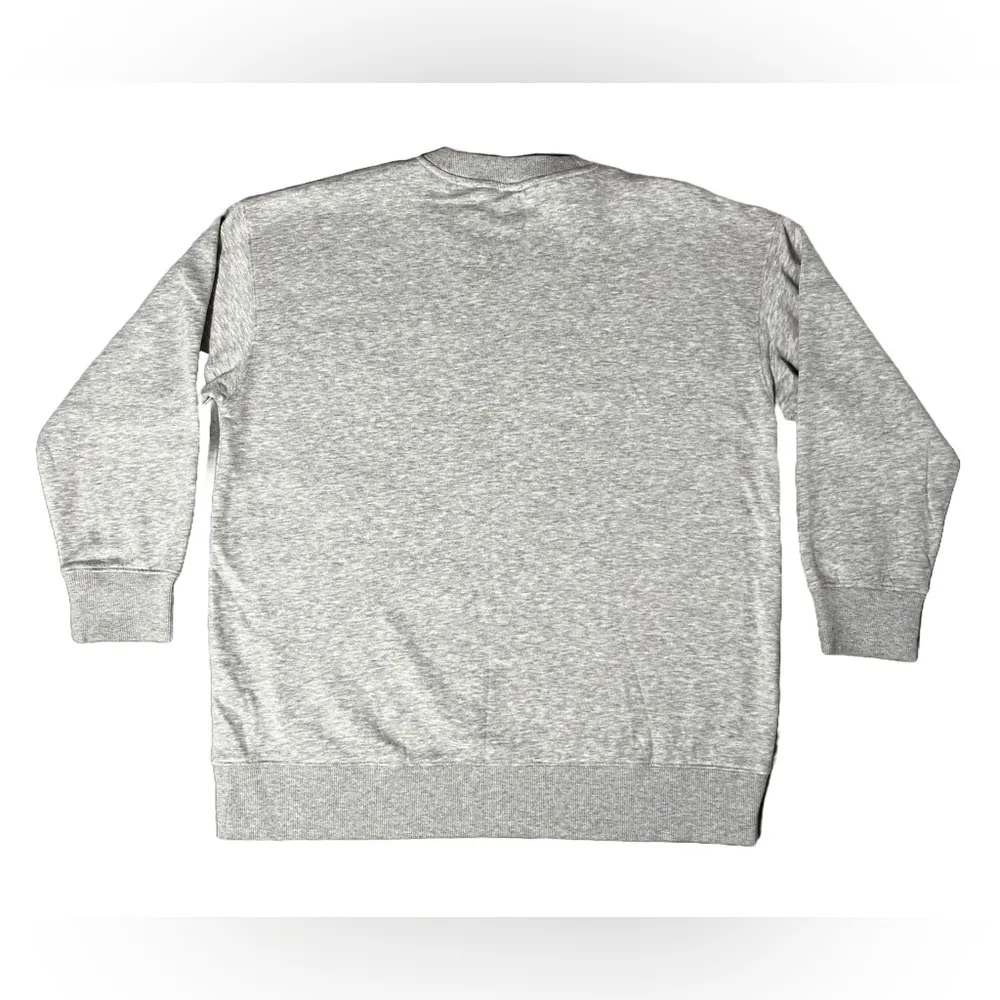 YALE University H&M Gray Oversized Sweatshirt Crewneck Small Pullover - Image 4