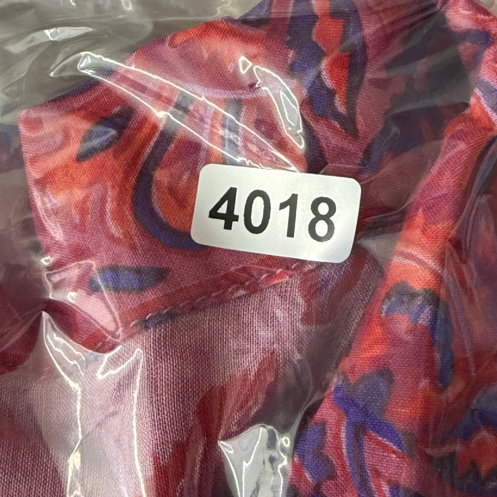 Love the Label Button Down Shirt Top Womens L Long‎ Sleeve Patterned Pockets Pink Size L - Image 9