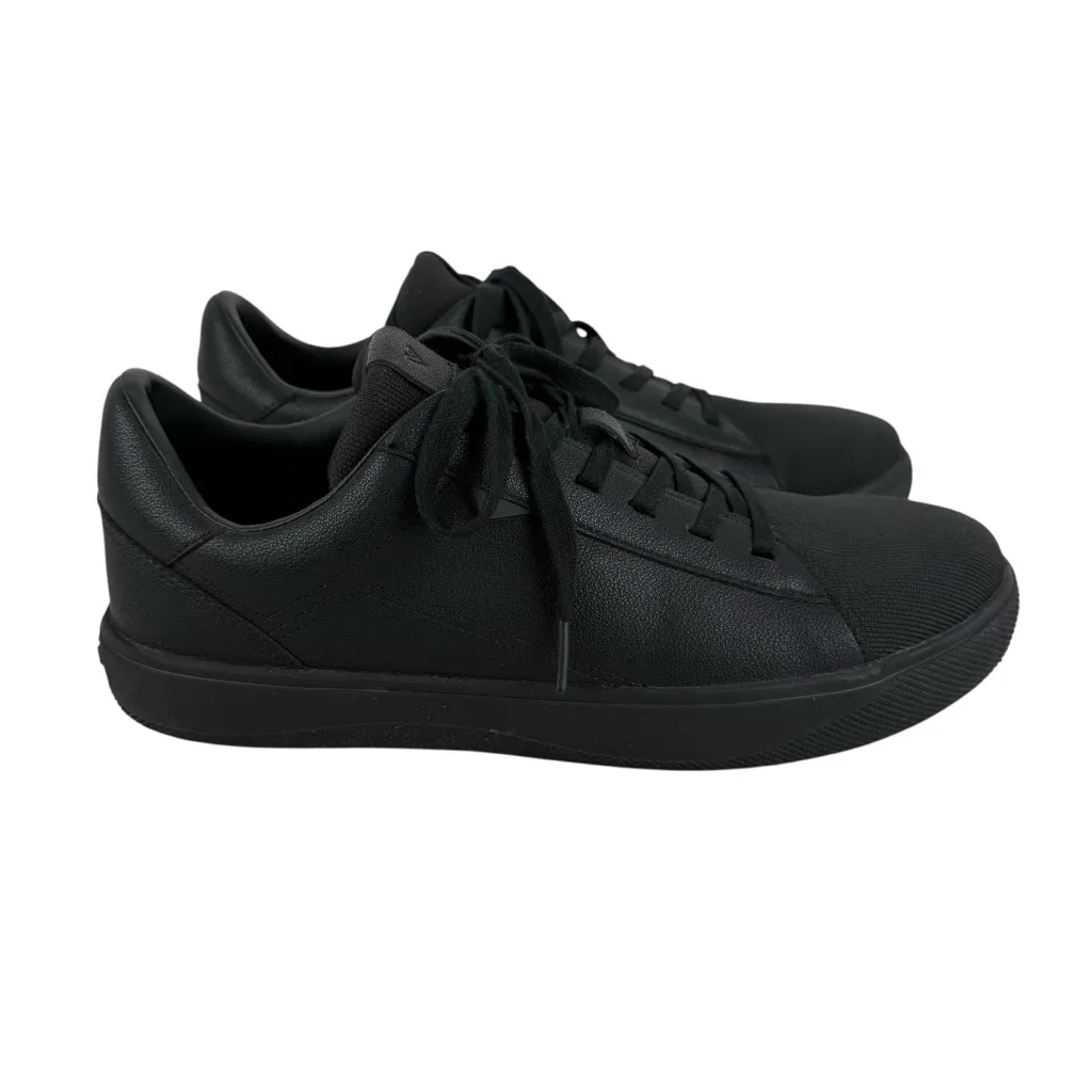 VESSI Soho Sneakers Black Women’s Sz 10 Waterproof Lace - Image 2