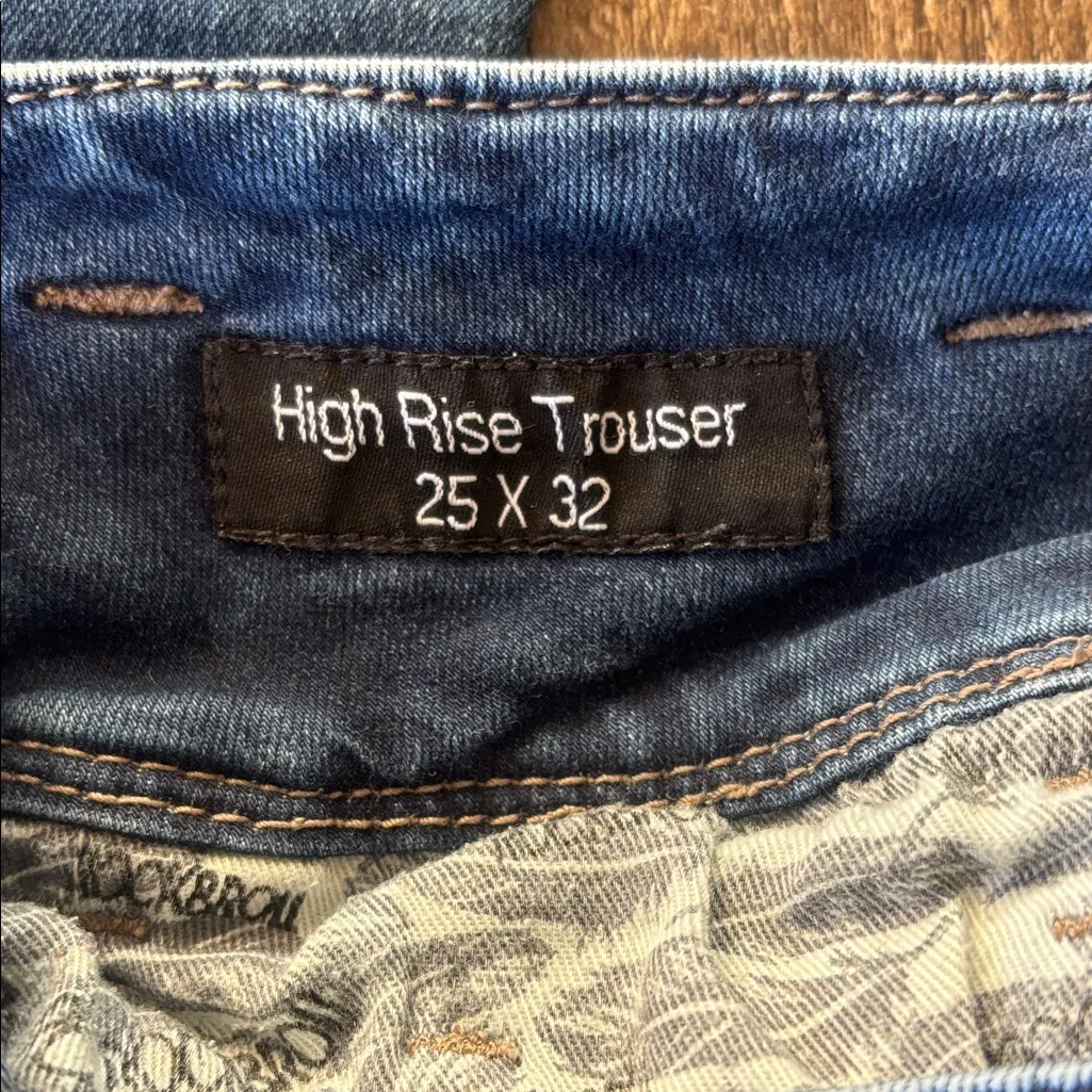 Rock & Roll Cowgirl High Rise Trousers size 25 - Image 6