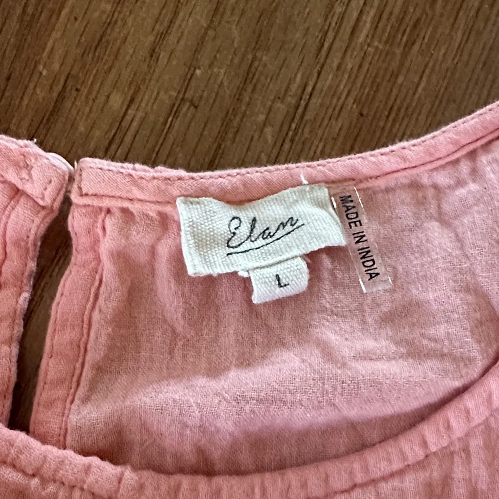 Elan Coral Cutout Midi Dress - Image 8