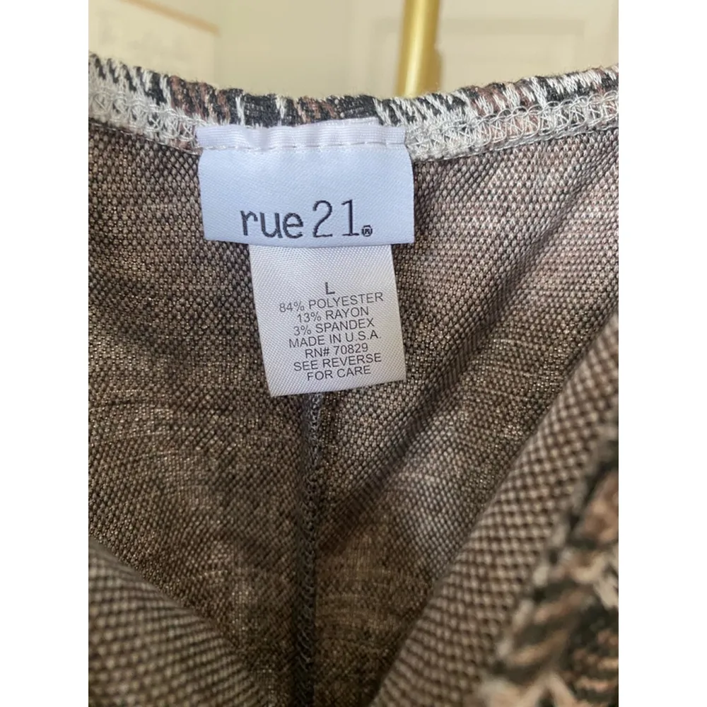 Rue21 Dark Academia Mini Dress Plaid Preppy Y2K Summer Boho Clueless Gossip Girl - Image 5