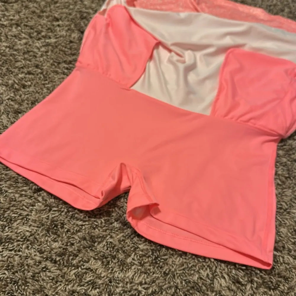 Nike Polka Dot Skirt Skort Dri-Fit Small Pink - Image 7