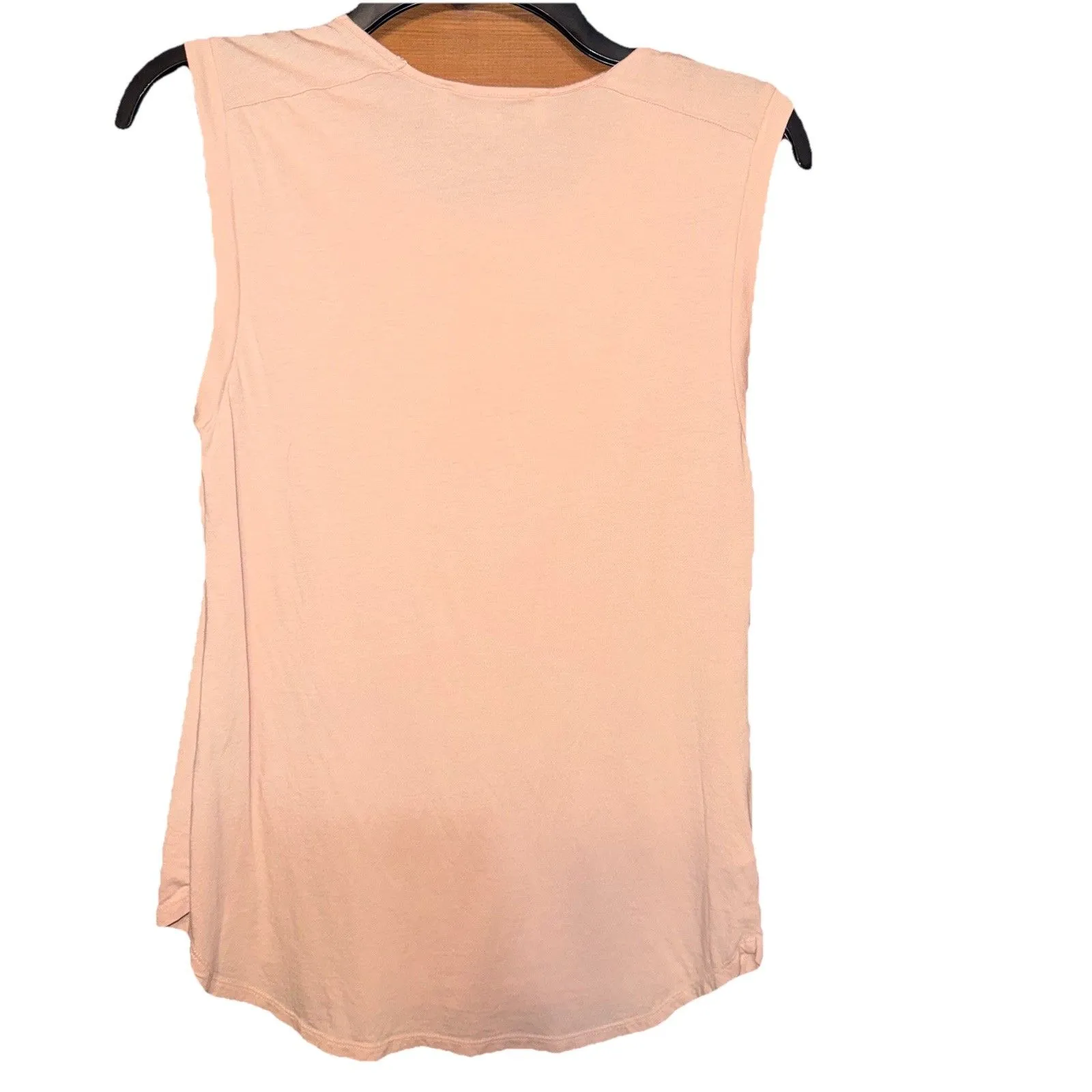 Loft Sleeveless Blouse Blush With Jewels Gems Medium - Image 5