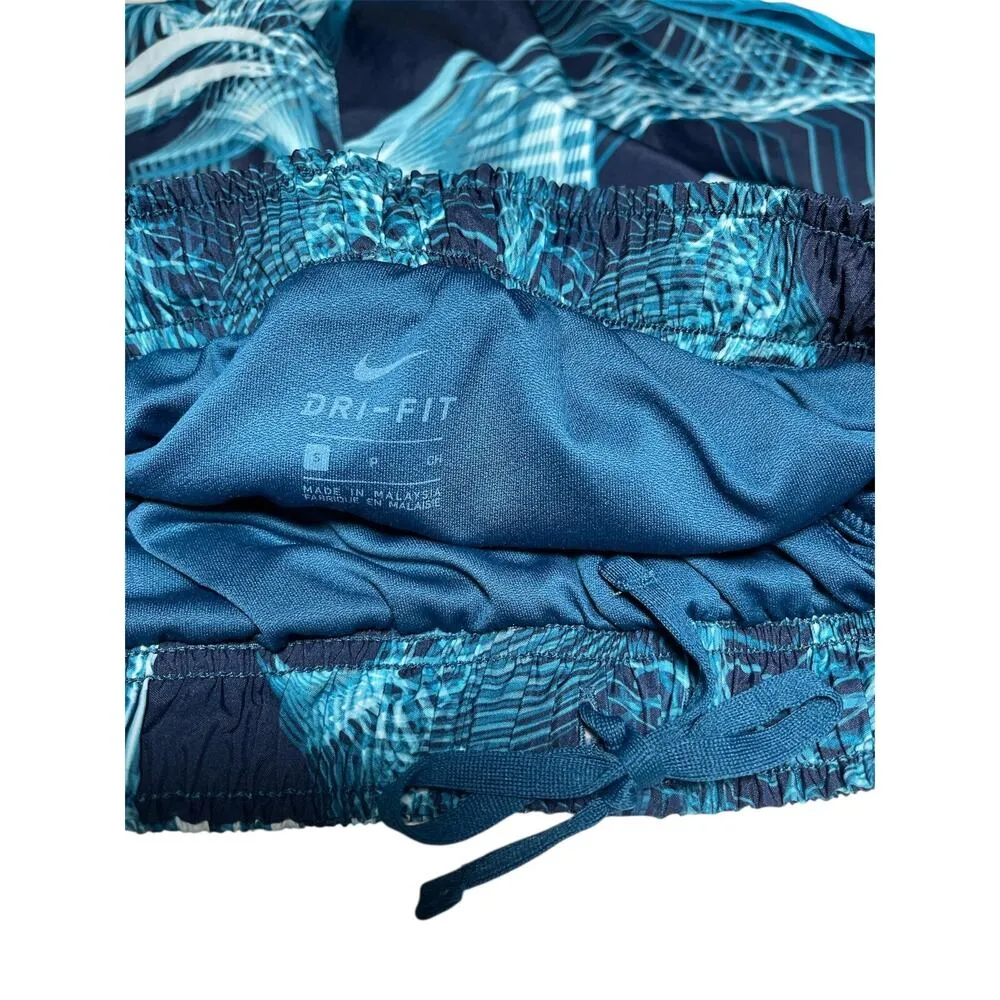 Nike Dri-Fit Dry Tempo Running Athletic Shorts Blue Chemistry Womens Size Small - Image 4