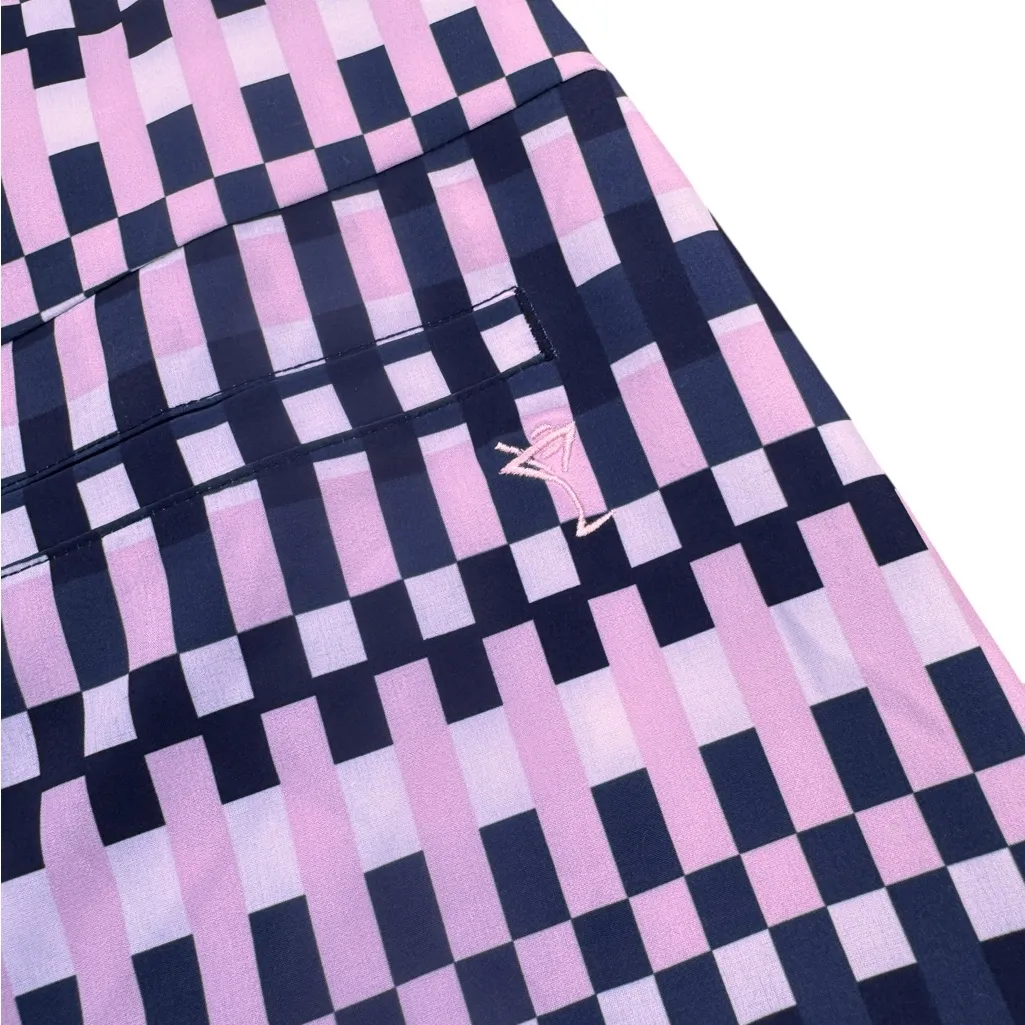 Golftini NWOT Golf/Pickleball/Tennis “Balance” Navy and Pink Skort Stretch Sz 2 - Image 6