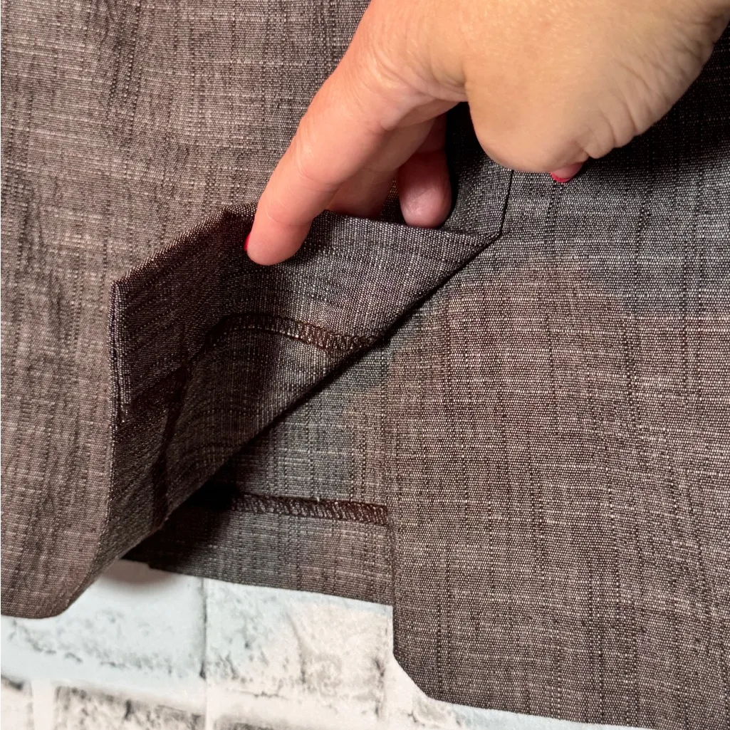 Iz‎ Byer Brown Knee-Length Pencil Skirt for Work size 9 - Image 5