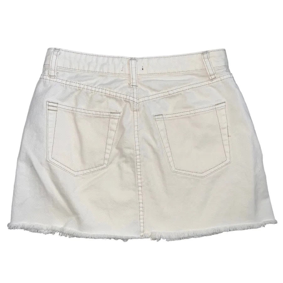  BDG🦎White Jean Skirt🌵 - Image 3