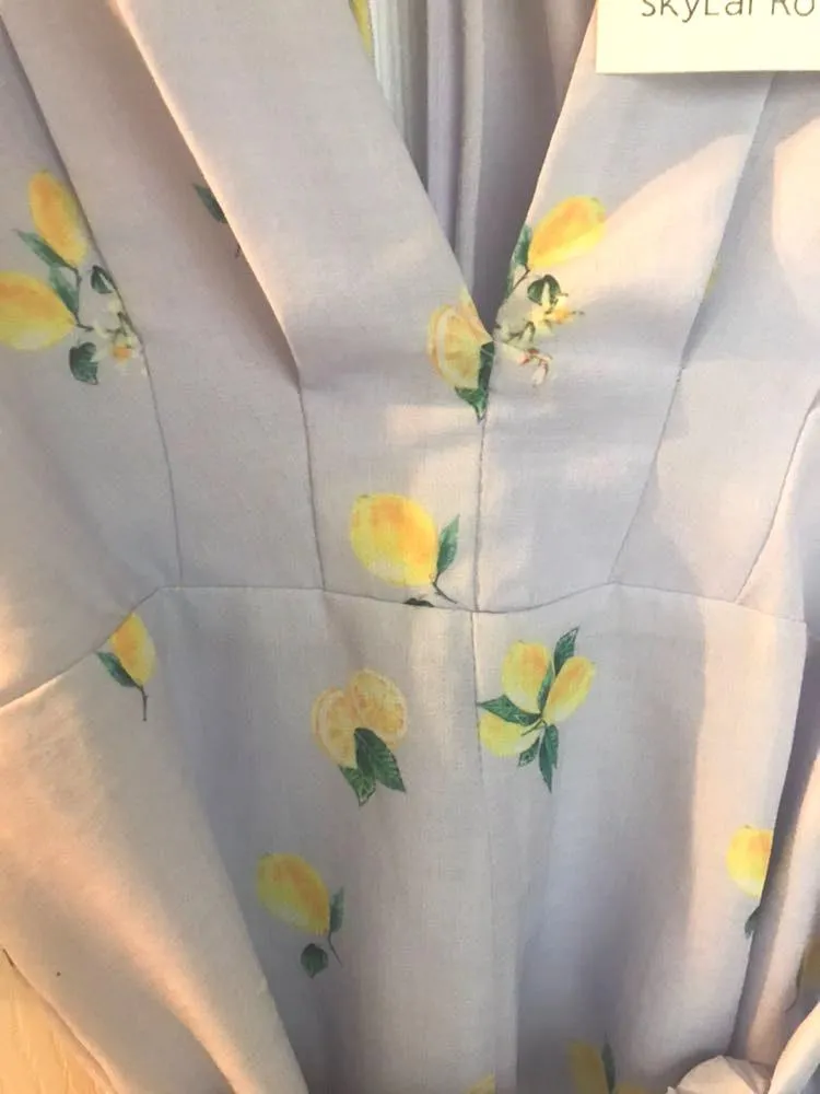 Lavender Lemon Romper - Image 8