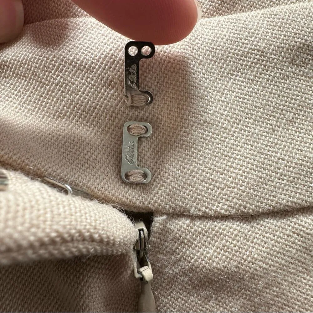 Christian Dior 100% Wool Vintage Pencil Skirt Size 8 - Image 6