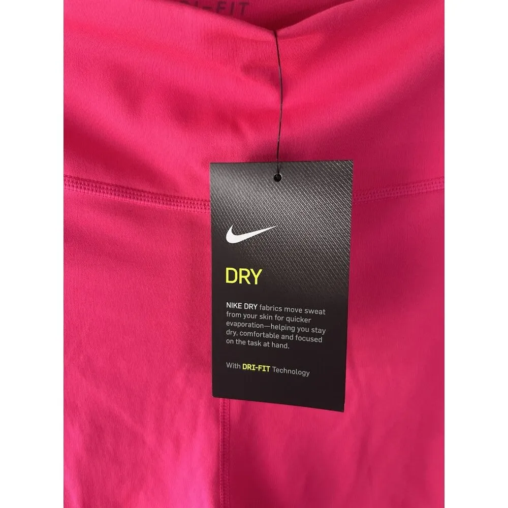Nike NWT One Luxe Tights BQ9994 639 Woman’s Size XXL In Hot Pink Activewear - Image 5