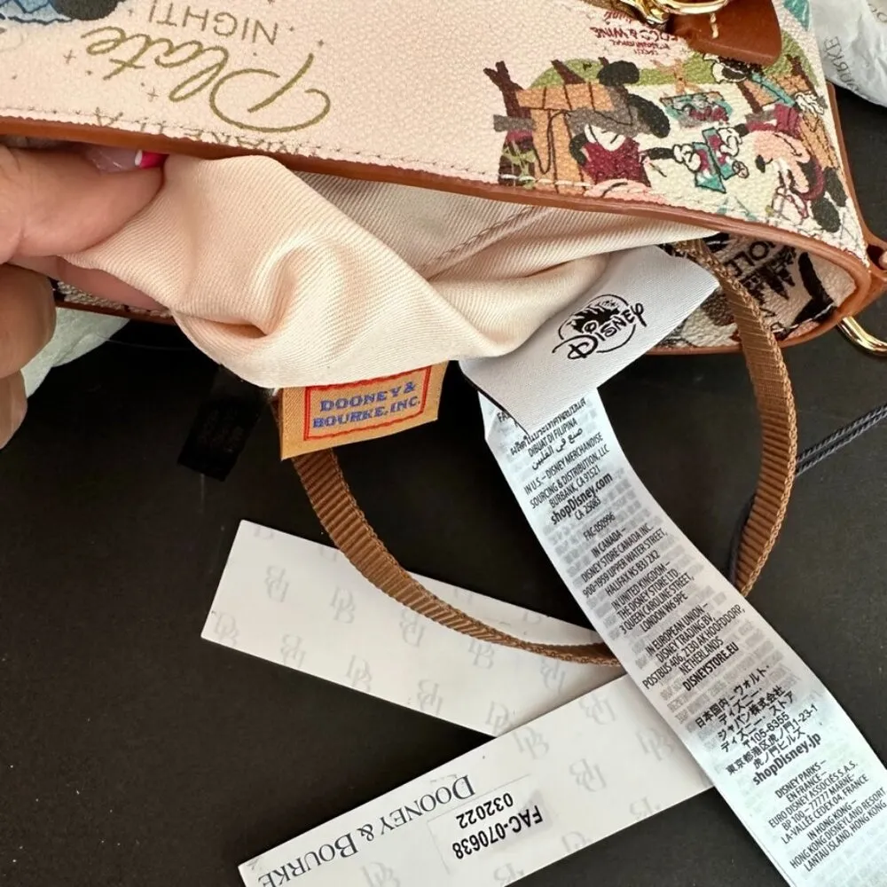Dooney & Bourke Disney Mickey Minnie Epcot Food & Wine Festival Crossbody Bag - Image 12
