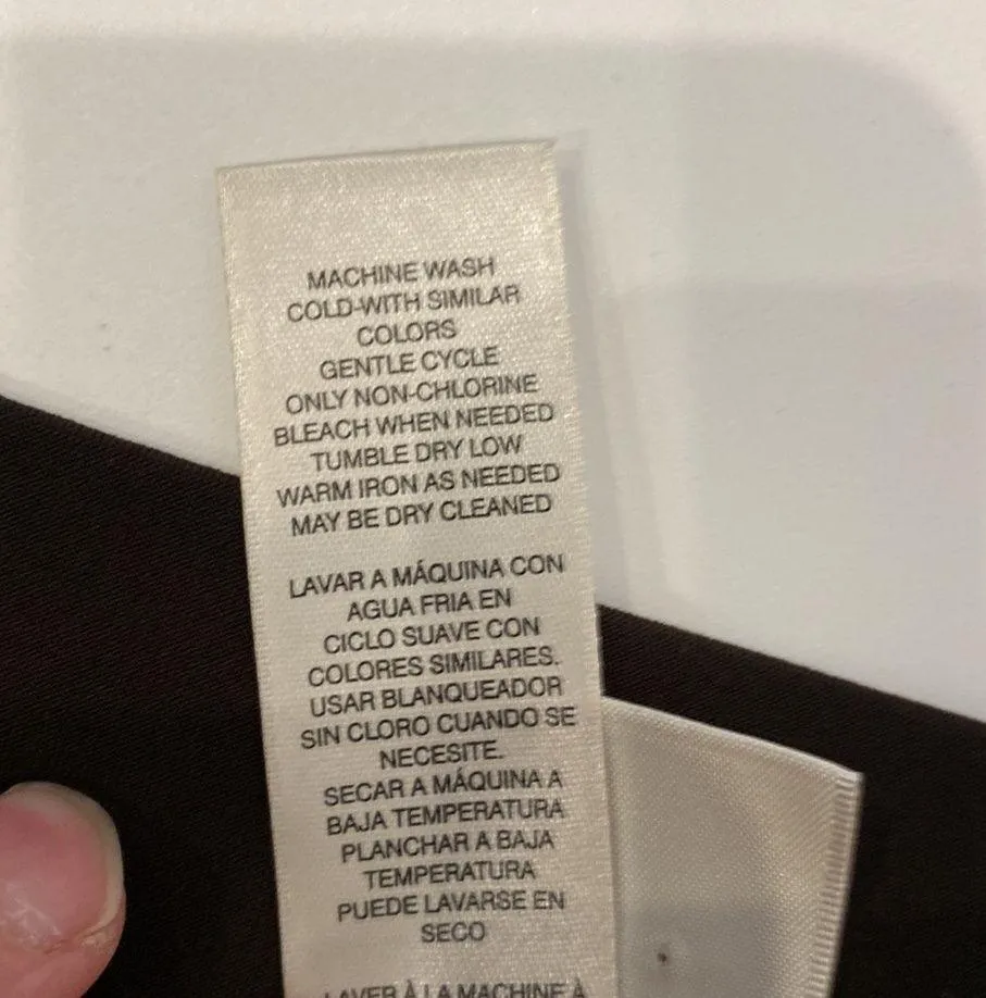 Chico’s Chocolate Brown Elastic Waist Ruched Ankle Ankle Pants Stretch EUC Sz 16 - Image 17