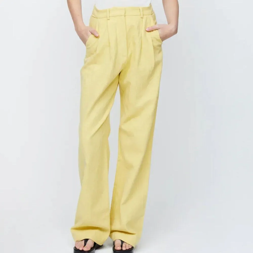 NEW Bec and Bridge Harriet Pant High waisted pleated trouser - Image 3