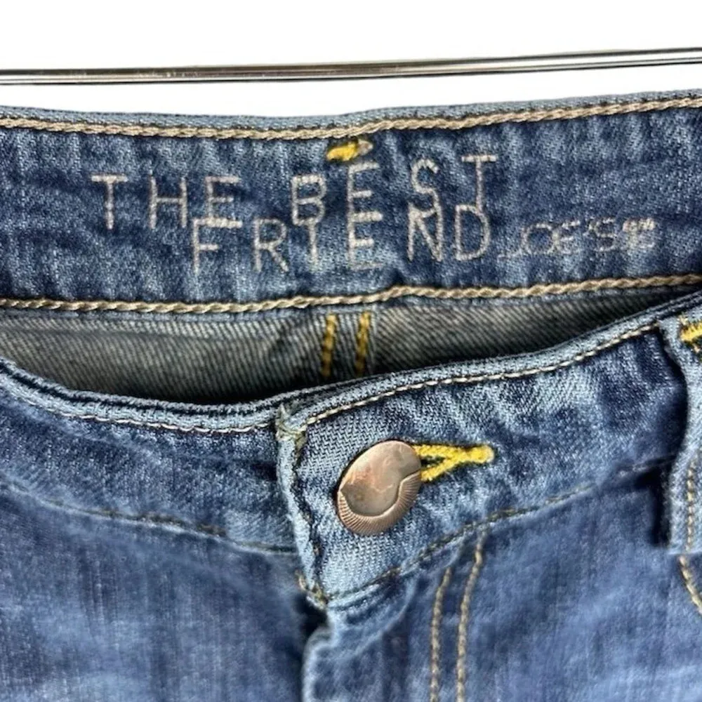 Joe's Jeans The Best Friend Women's Straight Jeans Blue Size 26 - Image 9