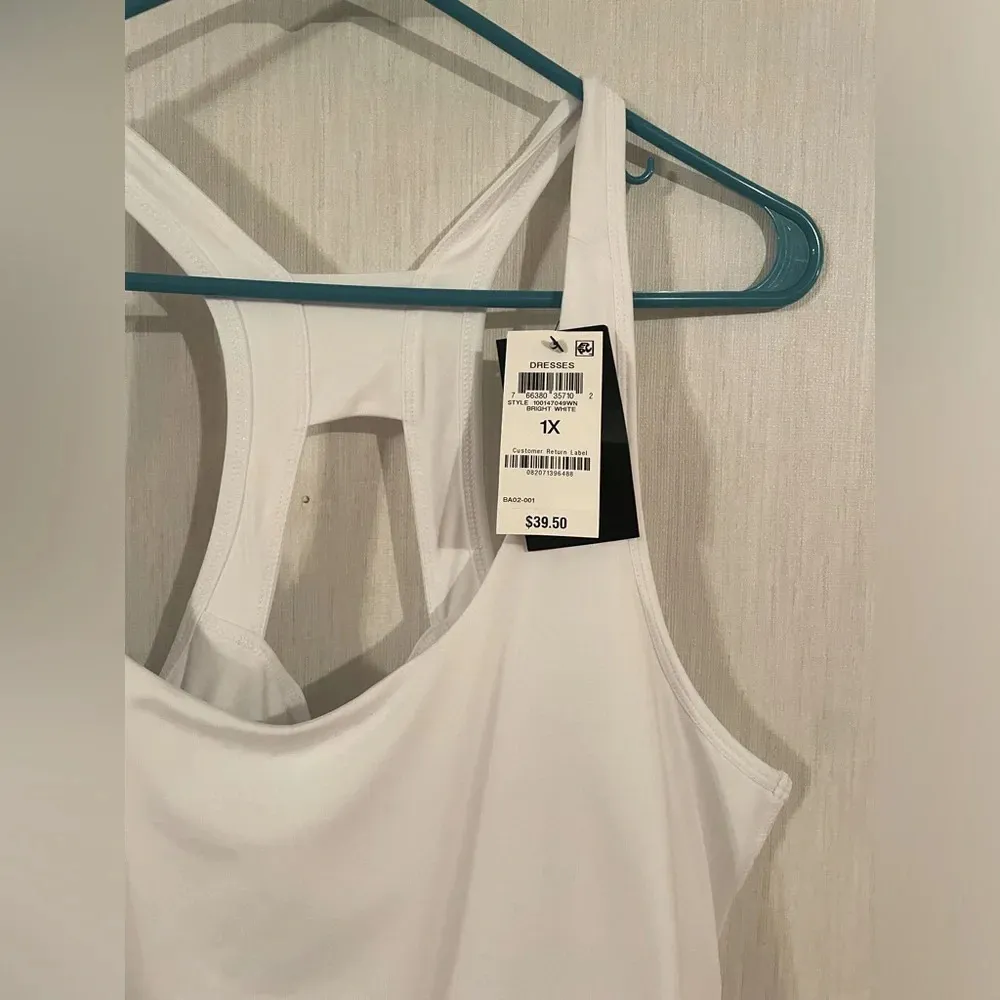 Ideology Performance Dress Tennis Dress Racerback Shorts Pockets - Image 6