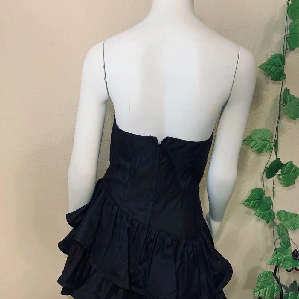 Vintage 1980’s 80’s Sequin Prom - Image 9