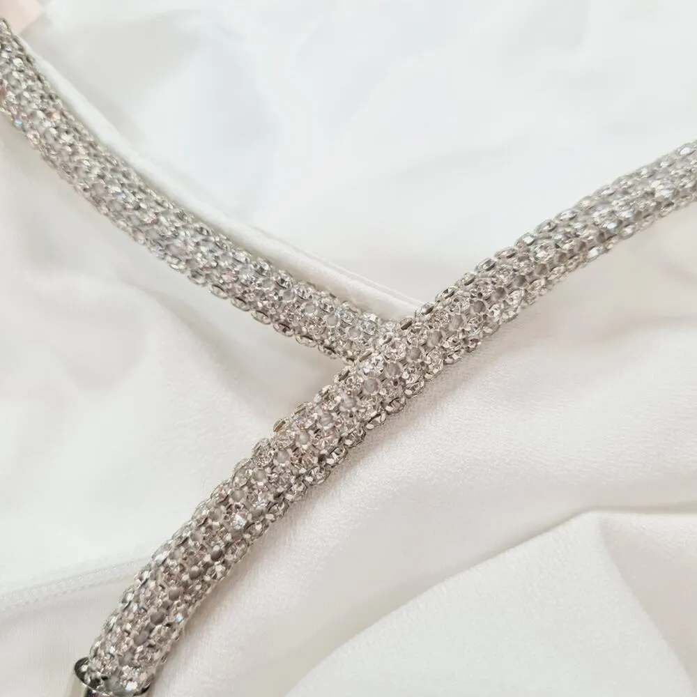 Superdown Keke Strapless Jumpsuit in Ivory Medium - Image 11