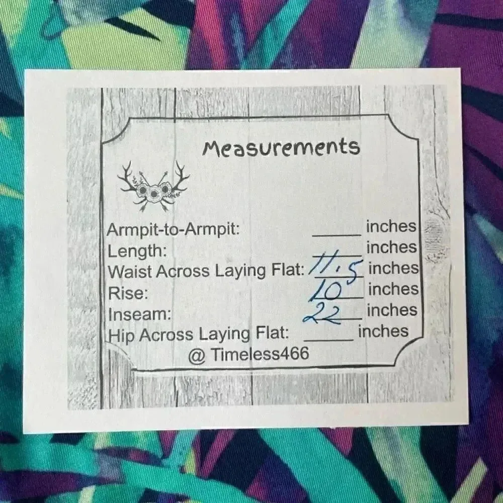 Nike Dri Fit Pro Tropical Leaf Floral Blue Leggings Size XS #1798 - Image 8