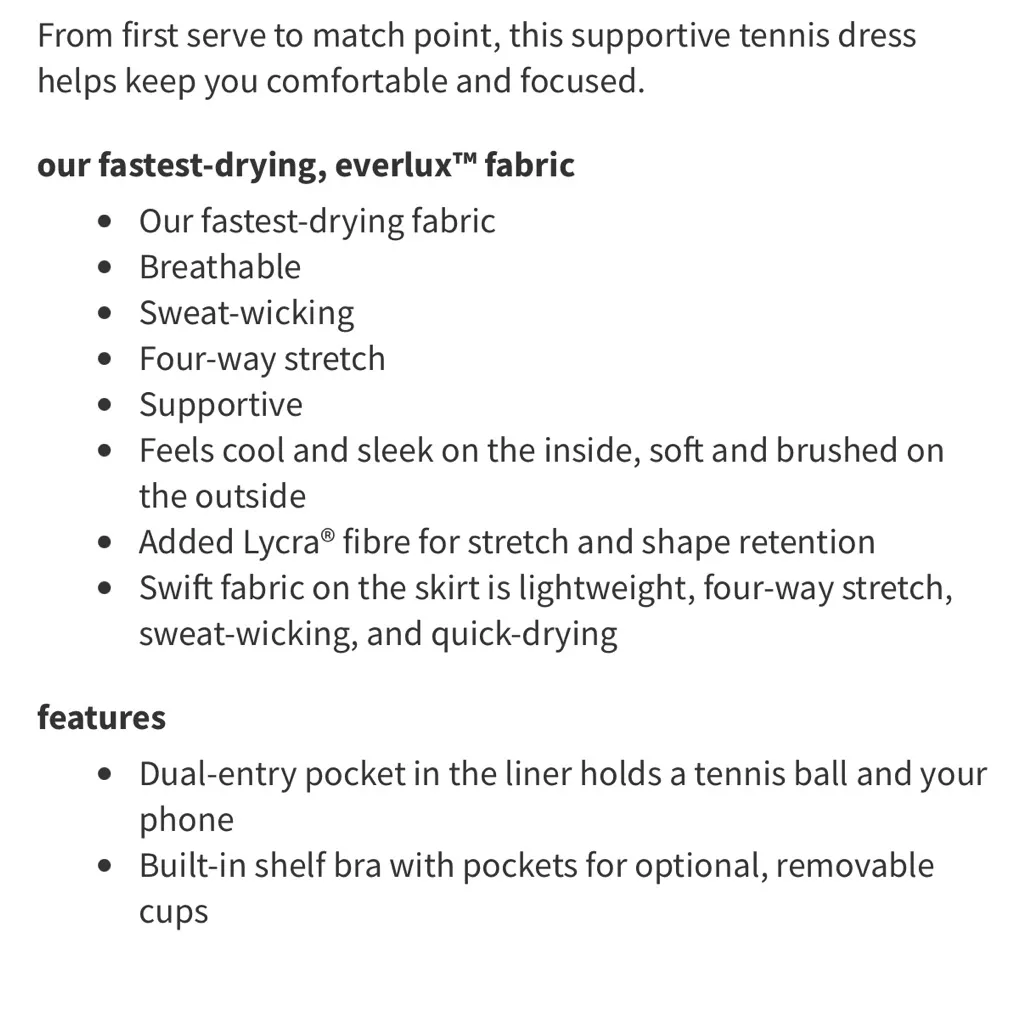 Lululemon Court Crush Dress size 4 in raspberry cream - Image 3