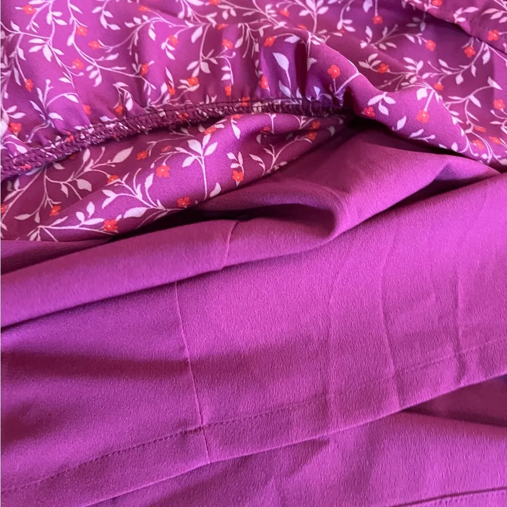 Georgette ruffle swing dress size large NWT - Image 10