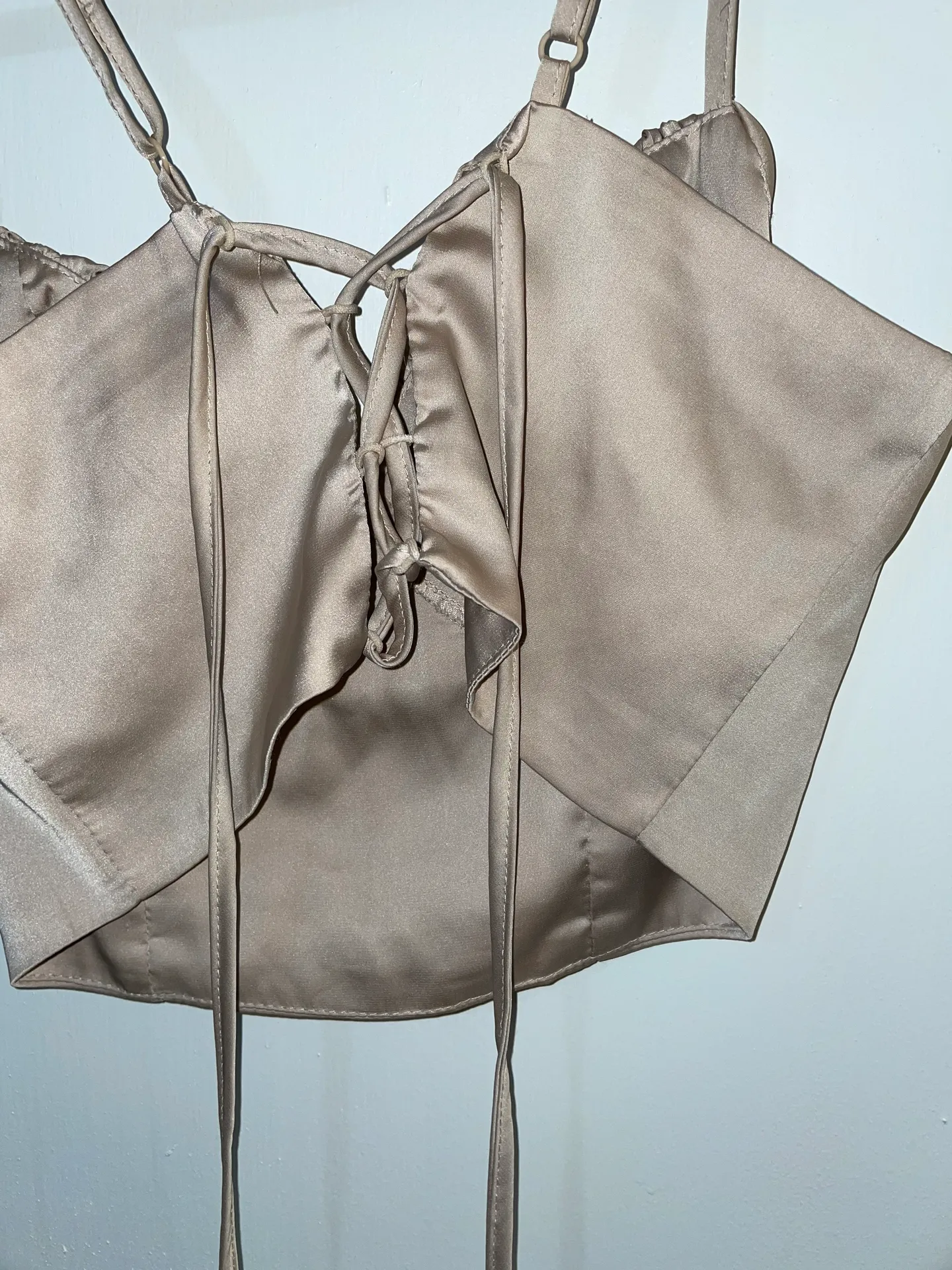 SheIn Silk Crop Top - Image 5