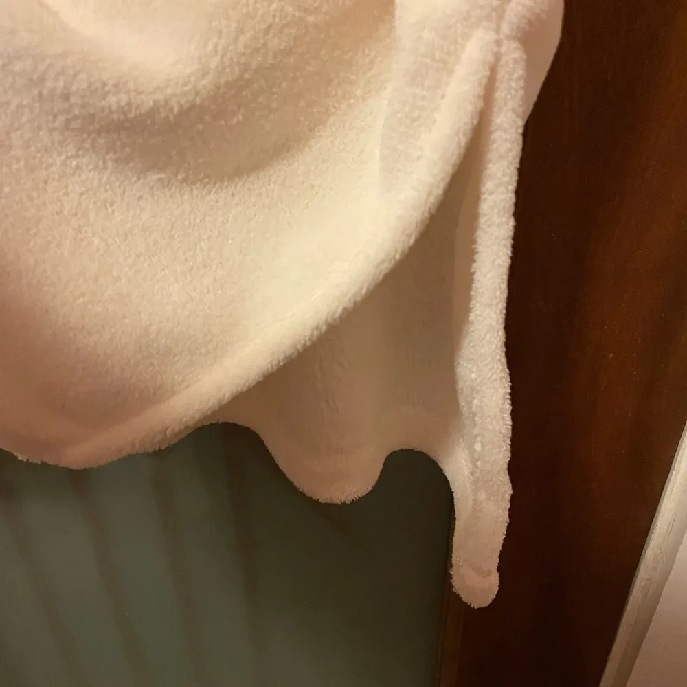 Jaclyn Intimates Creme Plush Vintage Robe Housecoat Zipper NWT 1 X - Image 6