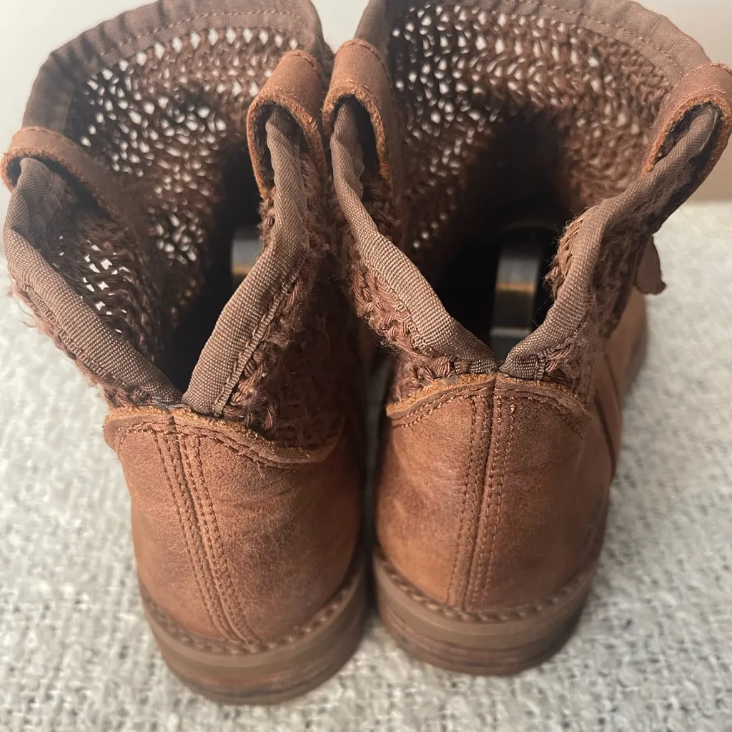 TIMBERLAND Sabin Hill Open Weave Leather‎ Boots - Image 3