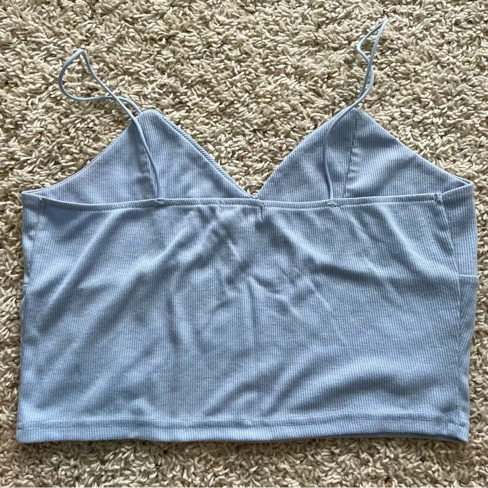 blue cropped tank! - Image 3