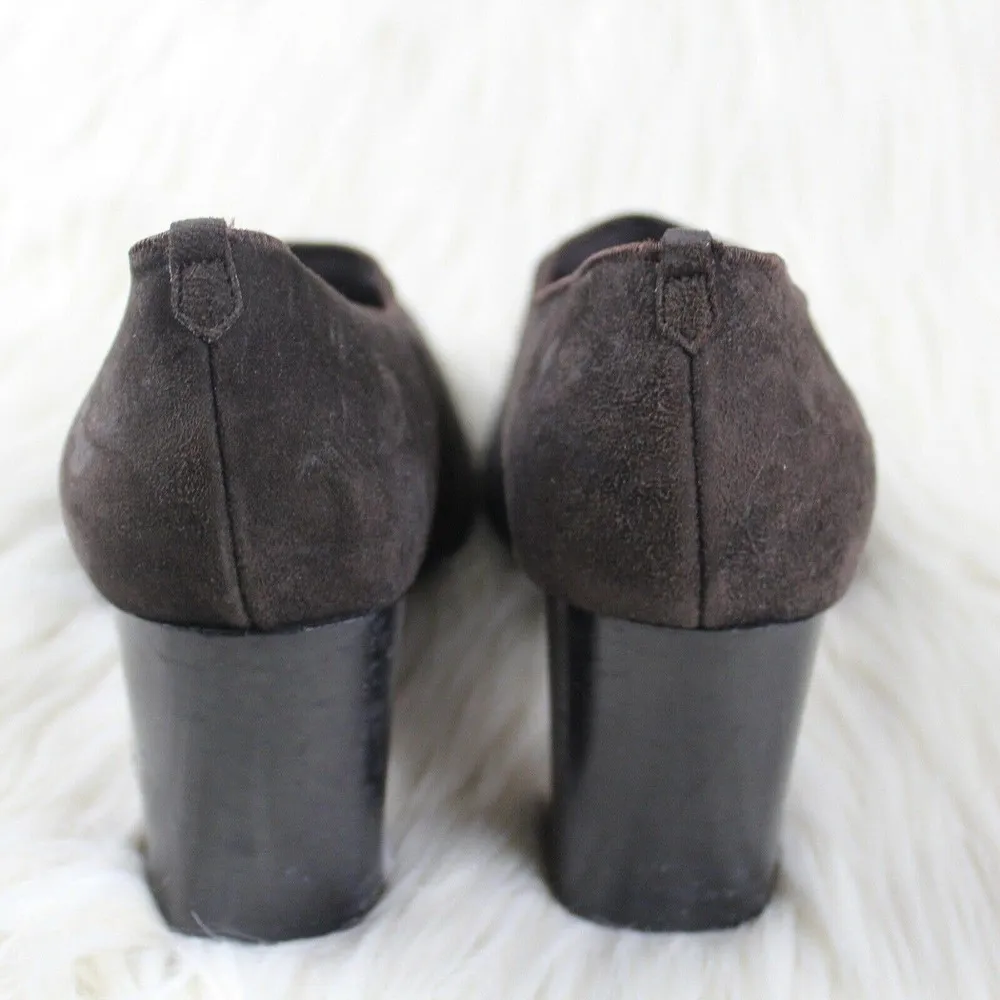 Aquatalia Brown Suede Shooties Ankle Booties 7 - Image 3